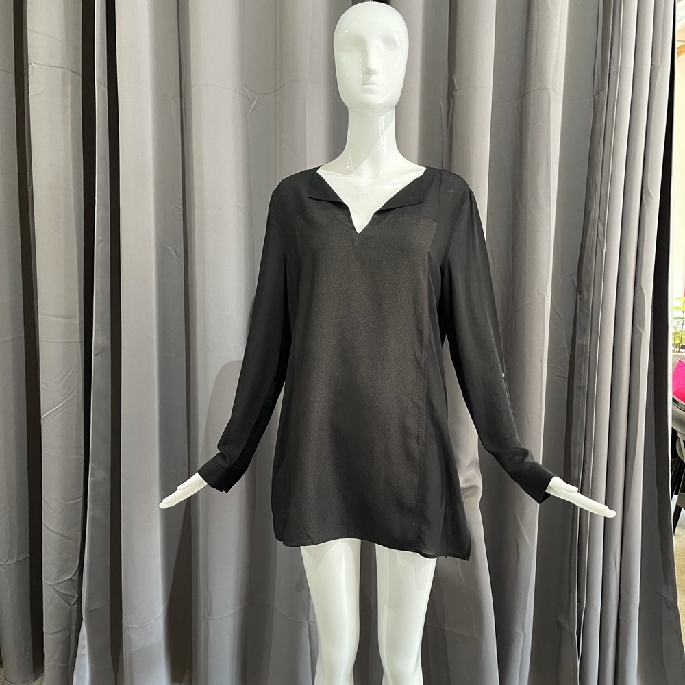 Calvin Klein Jeans Black Top - Picture 1 of 6